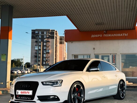 2013 Audi A5 I (8T) Рестайлинг, белый, 2150000 рублей