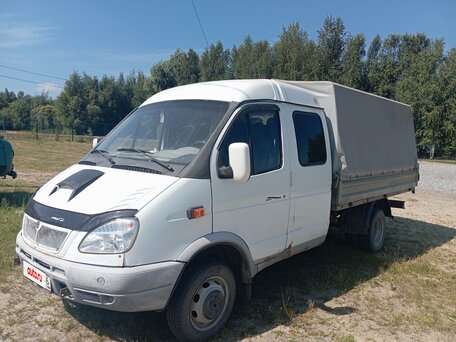 2009 ГАЗ ГАЗель (33023/330273) Фермер, белый, 650000 рублей, вид 2