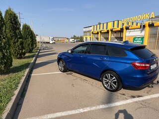 2021 Lada (ВАЗ) Vesta SW I, синий, 1100000 рублей, вид 1