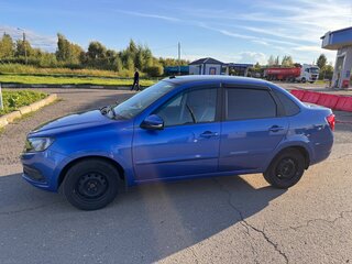 2019 Lada (ВАЗ) Granta I Рестайлинг, синий, 650000 рублей, вид 3