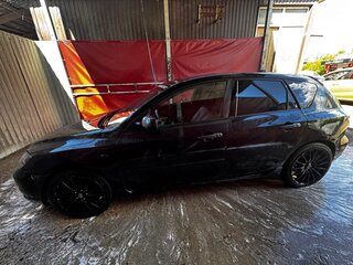 2006 Mazda 3 I (BK) Рестайлинг, чёрный, 660000 рублей, вид 4