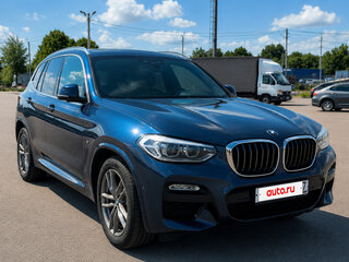 2019 BMW X3 20d xDrive III (G01), синий, 3250000 рублей, вид 1