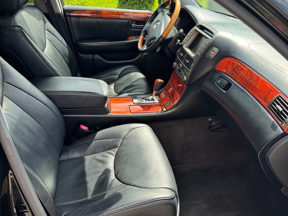 2005 Lexus LS 430 III Рестайлинг, чёрный, 1650000 рублей - вид 11