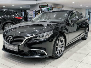 2016 Mazda 6 III (GJ) Рестайлинг, чёрный, 1399000 рублей, вид 1