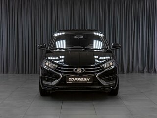2024 Lada (ВАЗ) Aura, чёрный, 1499000 рублей, вид 3