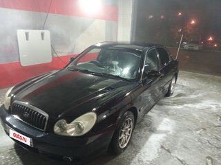 2002 Hyundai Sonata IV (EF) Рестайлинг, чёрный, 370000 рублей, вид 5