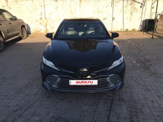2018 Toyota Camry VIII (XV70), чёрный, 2965000 рублей, вид 1