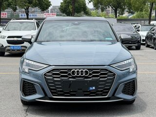 2023 Audi A3 Sportback 35 TFSI IV (8Y), голубой, 1634000 рублей, вид 2