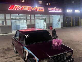 2007 Lada (ВАЗ) 2107, пурпурный, 100000 рублей, вид 4