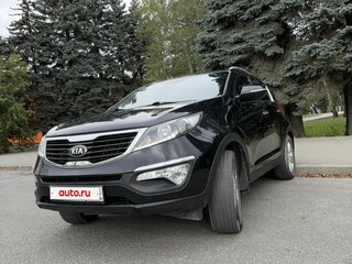 2013 Kia Sportage III, чёрный, 1250000 рублей, вид 1