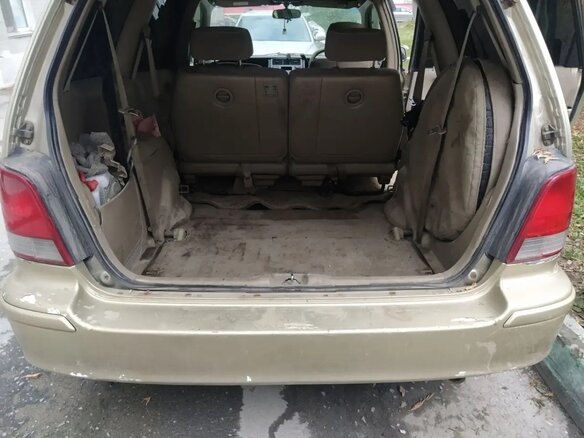 1999 Honda Odyssey I, серый, 350000 рублей - вид 6