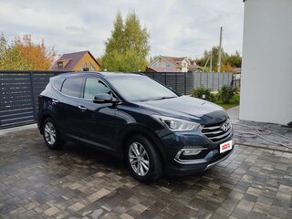 2016 Hyundai Santa Fe III Рестайлинг, синий, 2100000 рублей, вид 1