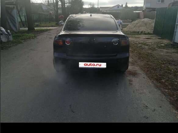2005 Mazda 3 I (BK), чёрный - вид 1