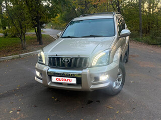 2008 Toyota Land Cruiser Prado 5-speed 120 Series Рестайлинг, бежевый, 2950000 рублей, вид 3
