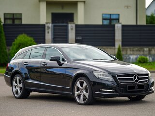 2013 Mercedes-Benz CLS 350 CDI II (C218), чёрный, 2122620 рублей, вид 4