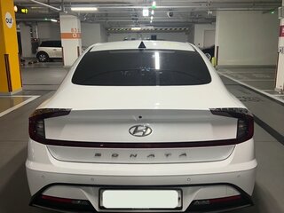 2019 Hyundai Sonata VIII (DN8), белый, 1700000 рублей, вид 2