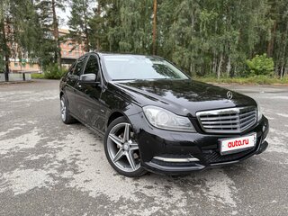 2011 Mercedes-Benz C-Класс 180 BlueEFFICIENCY III (W204) Рестайлинг, чёрный, 1550000 рублей, вид 4