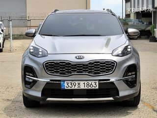 2020 Kia Sportage IV Рестайлинг, серый, 1640000 рублей, вид 2