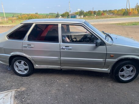 2005 Lada (ВАЗ) 2114, серебристый, 86000 рублей, вид 5