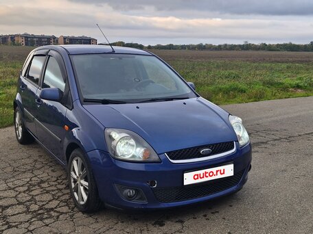 2007 Ford Fiesta Mk5, синий, 550000 рублей, вид 4