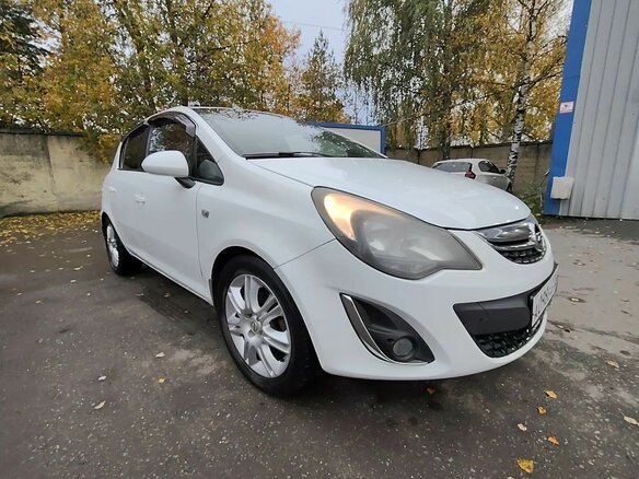 2011 Opel Corsa D Рестайлинг II, белый, 550000 рублей - вид 4