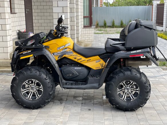 2012 BRP Can-Am Outlander 800, чёрный, 1050000 рублей - вид 6
