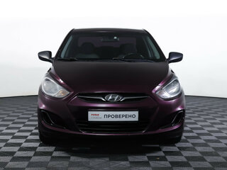 2011 Hyundai Solaris I, фиолетовый, 708000 рублей, вид 2