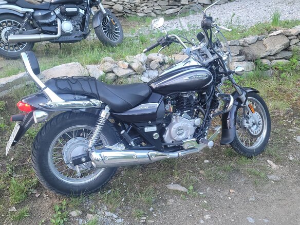 2020 Bajaj Avenger, чёрный, 190000 рублей - вид 12