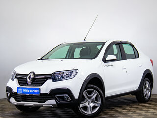 2022 Renault Logan Stepway II Рестайлинг, белый, 1309000 рублей, вид 3
