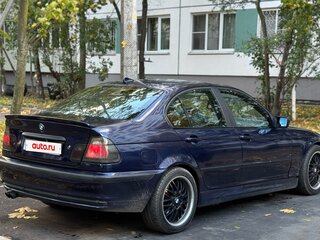 2000 BMW 3 серии 320i IV (E46), синий, 615000 рублей, вид 4