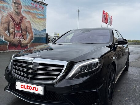 2015 Mercedes-Benz S-Класс AMG 63 AMG Long III (W222, C217), чёрный, 5800000 рублей, вид 3