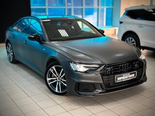 2022 Audi A6 45 TFSI V (C8), серый, 4599000 рублей, вид 5