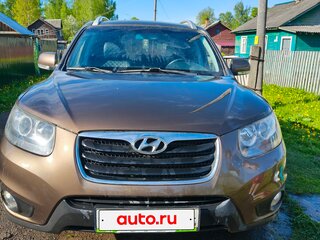 2010 Hyundai Santa Fe II Рестайлинг, коричневый, 940000 рублей, вид 1