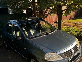2012 Renault Logan I Рестайлинг, синий, 395000 рублей, вид 2