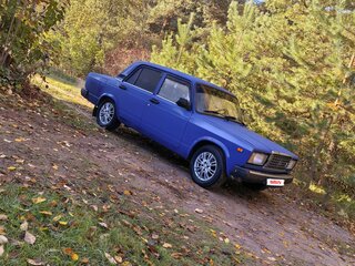 2006 Lada (ВАЗ) 2107, синий, 190000 рублей, вид 1