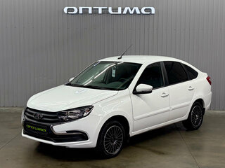 2019 Lada (ВАЗ) Granta I Рестайлинг, белый, 747000 рублей, вид 1
