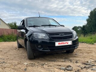 2013 Lada (ВАЗ) Granta I, чёрный, 300000 рублей, вид 1