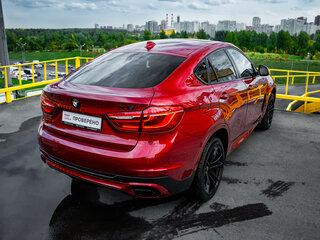 2017 BMW X6 35i II (F16), красный, 4350000 рублей, вид 5