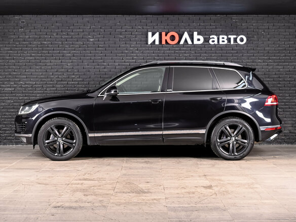 2016 Volkswagen Touareg II Рестайлинг, чёрный - вид 8