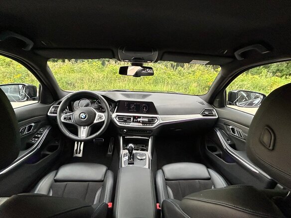 2020 BMW 3 серии 320i xDrive VII (G2x), чёрный, 3540000 рублей - вид 6