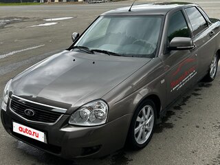 2014 Lada (ВАЗ) Priora I Рестайлинг, коричневый, 570000 рублей, вид 3