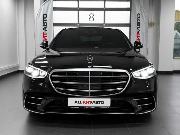 2021 Mercedes-Benz S-Класс 400 d 4MATIC VII (W223), чёрный - вид 4