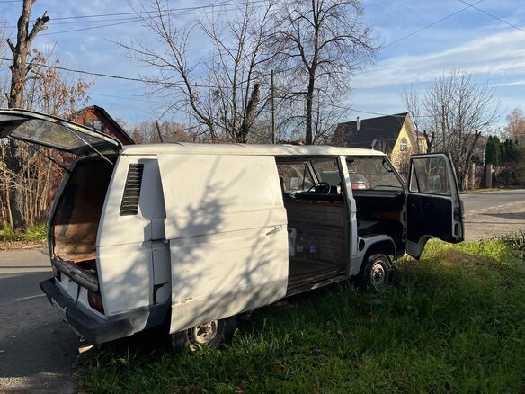 1986 Volkswagen Transporter, белый, 200000 рублей - вид 3