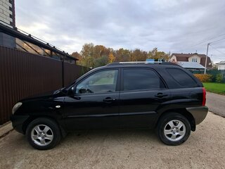 2007 Kia Sportage II, чёрный, 700000 рублей, вид 3