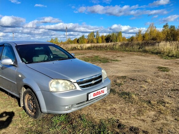 2008 Chevrolet Lacetti I, серебристый, 270000 рублей - вид 1
