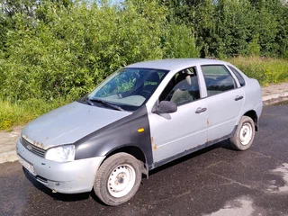 2009 Lada (ВАЗ) Kalina I, серебристый, 120000 рублей, вид 1