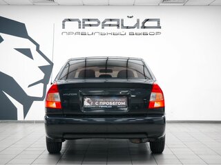 2006 Hyundai Accent ТагАЗ II, чёрный, 529000 рублей, вид 4