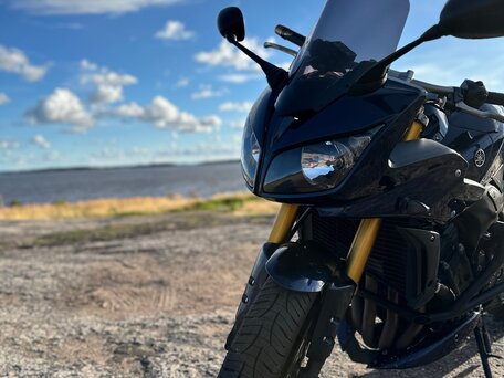 2006 Yamaha FZ1, пурпурный, 670000 рублей, вид 3