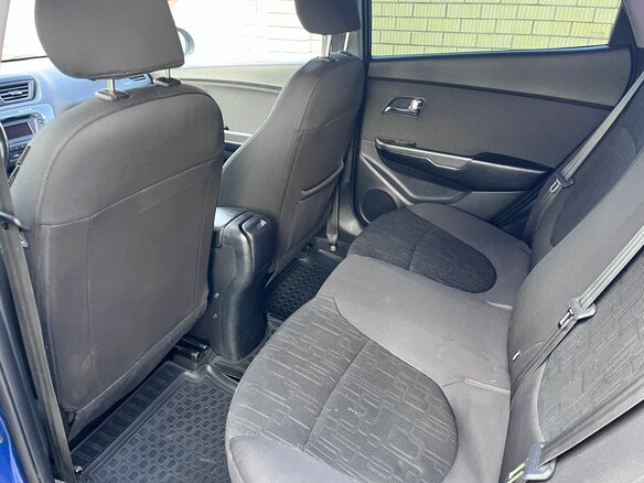 2012 Kia Rio 4-speed III, синий, 675000 рублей - вид 8