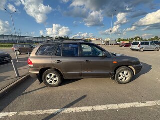 2005 Hyundai Santa Fe I, серый, 550000 рублей, вид 4